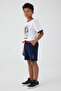 Boy Navy Blue Shorts - 2