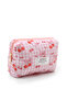Patterned Makeup Bag – Zippered - 2