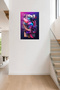 Peach Gold Minimal Flow Abstract Metal Wall Art - 5