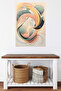 Golden Sculptural Duo Abstract Metal Wall Art - 5