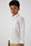 Boy Ecru Shirt - 2