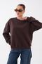 Basic Three-Yarn Sweat with Shoulder Detail - 4