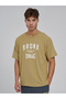 Bronx Nyc 2.0 Oversize Yellow Mustard Men's T-Shirt