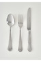 Torino 12-Person 72-Piece Fork Spoon Knife Set Silver - 2