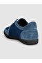 Genuine Leather Blue Men's Casual Sneaker Shoes - 4