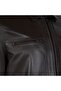 Men's Bitter Brown Shirt Collar Leather Jacket - 3