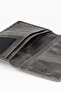 Varen Genuine Leather Long Wallet with Phone Compartment Crazy Gray - 6