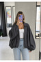 Modal Casual Zippered Bomber Jacket - 2