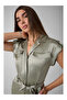 Flora Women's Khaki Jumpsuit - 4