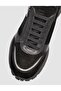 Vadano Monamae 100% Genuine Suede Black Women's Sneaker - 6
