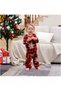 Matching Family Christmas Pajamas Sets Family Holiday Pjs Short Sleeve Xmas Tree Plaid Print Sleepwear Outfits Soft Home Lounge - 3