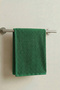 Stria Dark Green Hand Towel - 60X100Cm, 250Gr, 100% Cotton