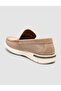 Livamo Genuine Nubuck Leather Beige Men's Casual Loafer - 5