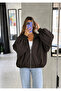Modal Casual Zippered Bomber Jacket