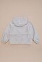 Stronger Printed Hooded Girls' Coat - 4