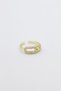 Glb-Stl41414 Stone Ring - Gold
