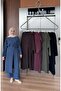 Molly Nelly Women's Long Tunic with Shoulder Shawl 3-Piece Set - 3