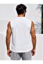 Printed Men's Cotton Crew Neck Training Athlete Tank Top Sleeveless T-Shirt - 2
