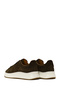 Men's Khaki Lace-Up Thick Soled Suede Leather Sneaker Wm710014Ds - 6