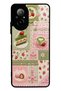 Realme 12 Lite Matcha Berry Quilt Design Glossy Phone Case