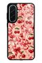 Samsung A37 Glossy Phone Case with Cherry Lace Fantasy Design