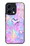 Oppo Reno 15 Iridescent Love Design Glossy Phone Case