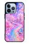 iPhone 13 Pro Crystal Heart City Design Glossy Phone Case