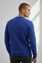 Men's Saks Blue Mare Jaker Fabric Crew Neck Sweatshirt - 76566 - 6
