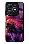 Tecno Spark 20 Purple Apex Design Glossy Phone Case