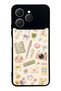 Tecno Spark 40 Floral Study Notes Design Glossy Phone Case