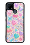 Realme C25 Y2K Glossy Phone Case with Jelly Charms Design