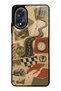 Oppo A38 Glossy Phone Case with Retro Road Racing Design
