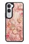 Vivo Y31 Glossy Phone Case with Vintage Rose Vanity Design