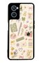 Oppo A96 Floral Study Notes Design Glossy Phone Case
