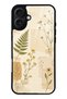 iPhone 16 Plus Pressed Meadow Design Glossy Phone Case