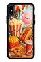 iPhone XS Max Fun Food Party Design Glossy Phone Case