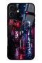 iPhone 16 Plus Electric Alley Design Glossy Phone Case