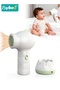 Cordless Baby Hair Dryer, Kids Hair Dryer, Portable Hair Blow Dryer with Charging Base, Low Heat Noise Hairdryer for Infant Hair Delicate Skin, Gentle Quiet Airflow