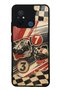 Xiaomi Redmi 12C Retro Racing No. 7 Design Glossy Phone Cases
