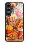 Samsung S24 Fe Fun Food Party Design Glossy Phone Case
