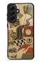 Samsung A56 Glossy Phone Case with Retro Road Racing Design