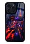 iPhone 14 Pro Max Neon Tokyo Nights Design Glossy Phone Case