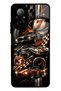 Realme 12 Lite Glossy Phone Case with Retro Speed Icons Design