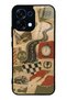 Oppo A6 Pro Glossy Phone Case with Retro Road Racing Design
