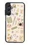Samsung A25 Floral Study Notes Design Glossy Phone Case