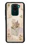 Xiaomi Redmi Note 9 Glossy Phone Case with Wildflower Diary Design