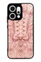 Oppo Reno 14 Pink Corset Coquette Design Glossy Phone Case