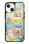 iPhone 13 Mini Campus Notes Design Glossy Phone Case