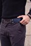 2-Piece Metal Hook Buckle-Free Elastic Waist Belt Navy Blue - 4