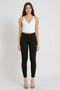 Jaime Women's Black Jeans High Waist Skinny Leg Skinny Fit Lycra - 2